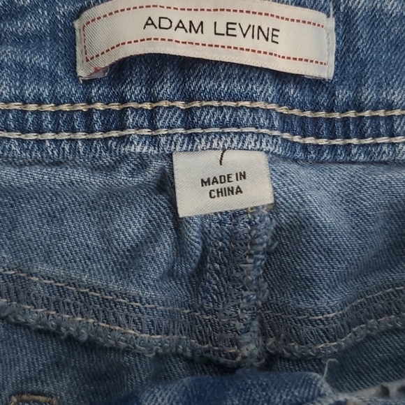 Adam Levine Paint Splatter 9" High Rise Distressed Shorts Size 7 - Picture 5 of 5